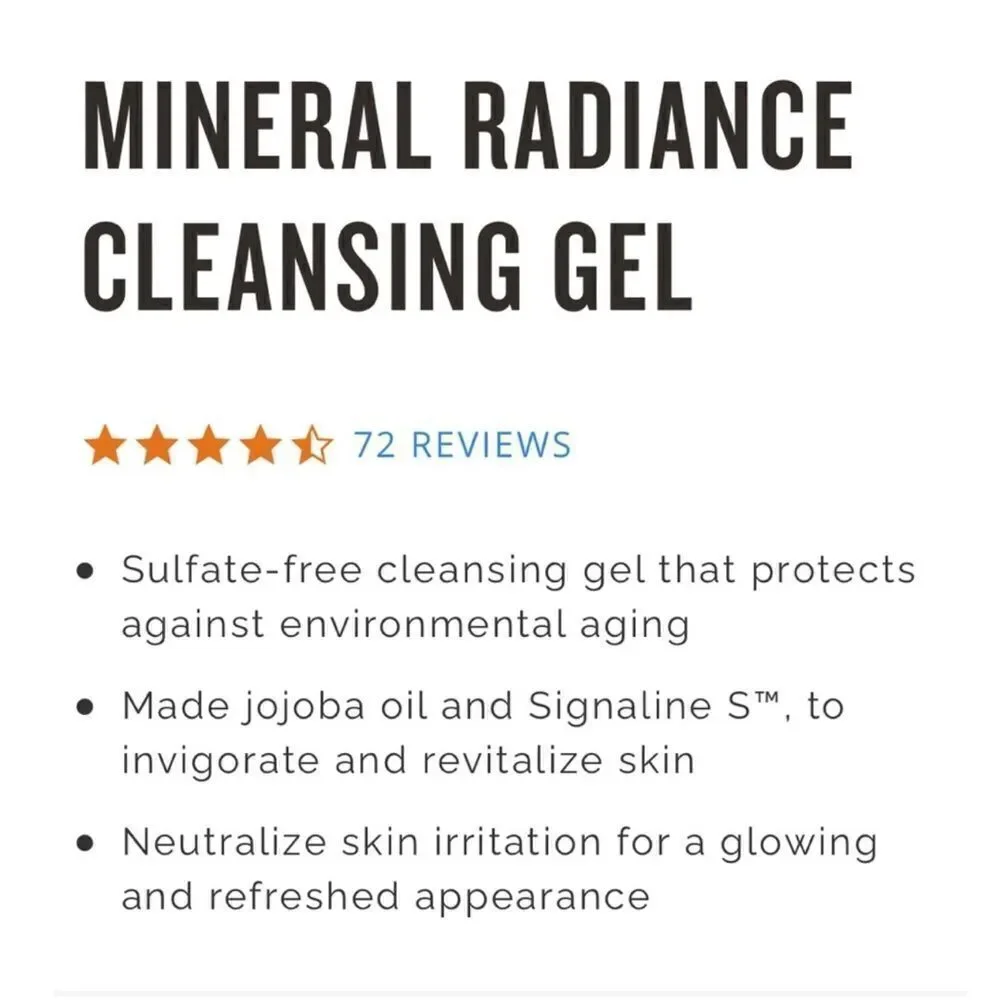 AHAVA Mineral Radiance Cleansing Gel